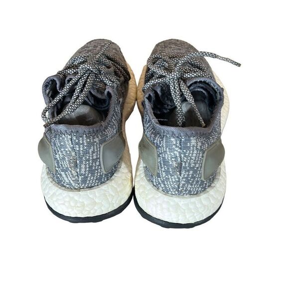 Adidas PureBoost Grey Marathon Men's Running Shoes Size 6 - Picture 5 of 9